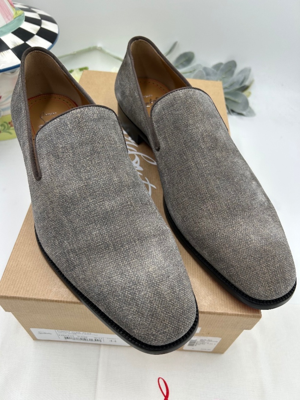 Men’s Christian Louboutin Danny Flex Loafers. Size 44/11 US.  MADE IN ITALY.